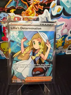 Lillie's Determination 169/132 - Mega Evolutions - MEG EN - Pokemon TCG - NM - Image 1