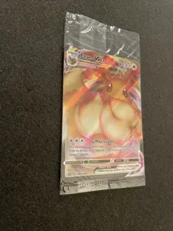SEALED Eevee VMAX SWSH087 Black Star Promo Full Art Holo Pokemon TCG 2021 NM - Image 3