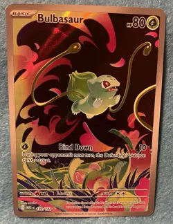 💚Bulbasaur 133/132 💚Mega Evolution Holo Full Art Pokemon - Image 1