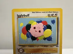 Igglybuff 40/75 Neo Discovery Unlimited Uncommon Pokemon TCG - LP - Image 2