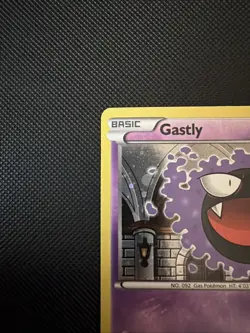 Pokemon TCG XY - Black Star Promo - Gastly #XY132 - Cosmos Promo Holo MP - Image 3