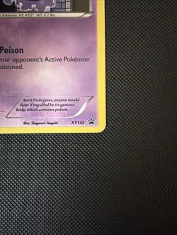 Pokemon TCG XY - Black Star Promo - Gastly #XY132 - Cosmos Promo Holo MP - Image 5
