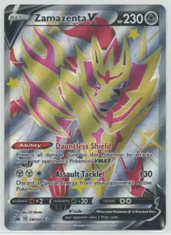 Zamazenta V 2023 Pokemon SWSH Black Star Promo #SWSH293 - Image 1