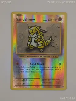 Sandshrew 54/108 Reverse Holo | XY Evolutions | Pokemon Card LP RARE - Image 1