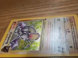 Aerodactyl 1/62 Fossil Holo Rare Unlimited 1999 WOTC Pokemon TCG LP Trading Card - Image 4