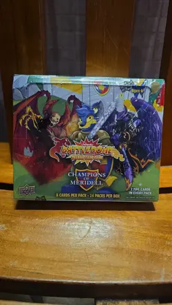 Neopets Battledome Trading Card Game Champions of Meridell Booster Box (24 Packs - Image 1