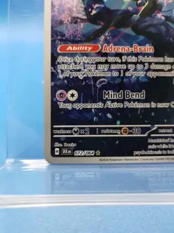 Pokemon TCG Munkidori 072/064 Shrouded Fable Illustration Rare Holo Card - Image 4