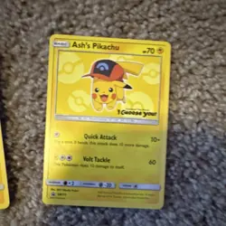 Pokemon Ash's Pikachu Movie Promo 5 Card Lot I Choose You 2017 SM109-113 - Image 3