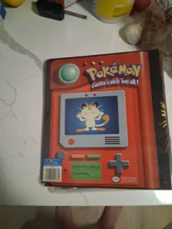 Vintage Pokemon Cards Lot WOTC Era Binder Included, Base Cards No Holos - Image 3
