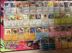 Pokemon Lot X47 Reverse Holo Cards Near Complete Prismatic Evolutions Master Set - Image 4