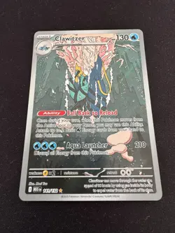 Clawitzer Illustration Rare - POKEMON CARD - Mega Evolution Base 141/132 - Image 1