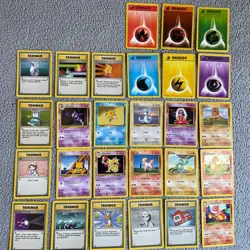 ⭐Vintage Pokemon Card Bundle Base Set WOTC X 27/102 27 Cards Pokemon TCG - Image 1