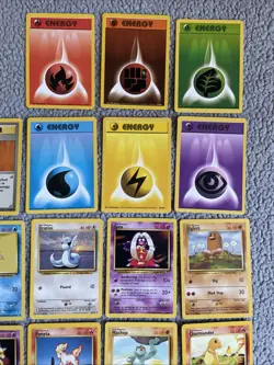 ⭐Vintage Pokemon Card Bundle Base Set WOTC X 27/102 27 Cards Pokemon TCG - Image 3