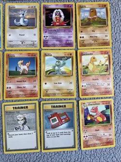 ⭐Vintage Pokemon Card Bundle Base Set WOTC X 27/102 27 Cards Pokemon TCG - Image 4