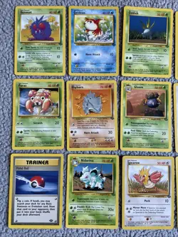 ⭐Vintage Pokemon Cards Bundle Jungle Set Part Complete Job Lot WOTC 14 Cards - Image 2
