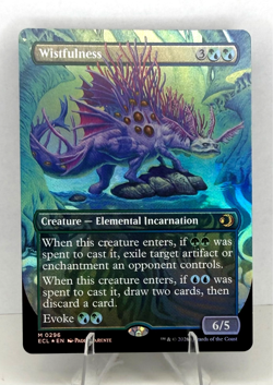 MTG ECL-0296 Wistfulness (Borderless) - Lorwyn Eclipsed Foil Mythic Rare - Image 1