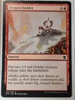 Dragon Fodder - (MP) Dragons of Tarkir - Magic the Gathering MTG - Image 1