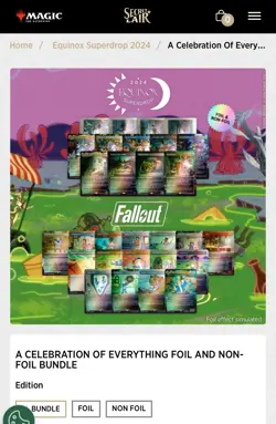 Fallout MTG Secret Lair Equinox Super drop Everything Bundle - Image 1