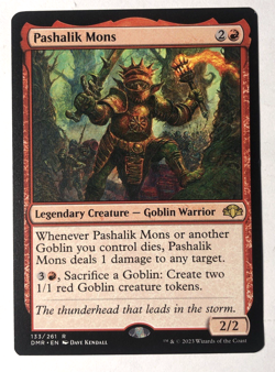 Pashalik Mons 133/261 Dominaria Remastered MTG Magic the Gathering NM - Image 1