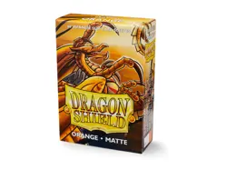 Dragon Shield: Matte Sleeves Japanese - Orange (60ct) - Image 1
