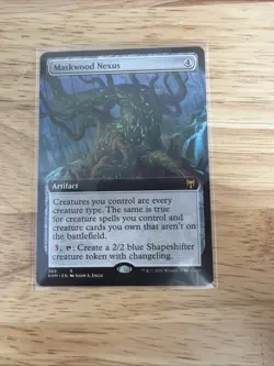 MTG Maskwood Nexus - Kaldheim KHM #369 (Extended Art) - Image 1