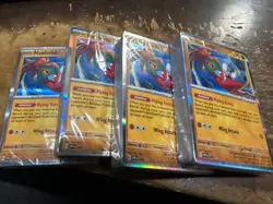 LOT OF (4) Hawlucha Pokemon Scarlet and Violet Sealed Build & Battle Promo Deck - Image 1