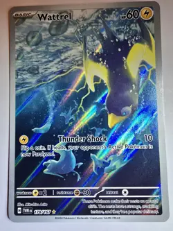 Wattrel IR 178/167 Twilight Masquerade Illustration Rare Holo Pokemon Mint/NM - Image 4