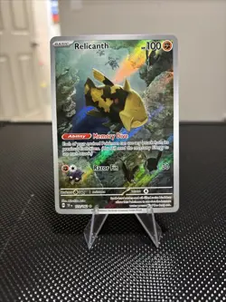 Pokemon TCG Relicanth 173/162 Scarlet & Violet Temporal Forces Illustration Rare - Image 1