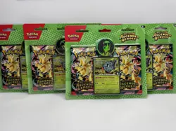 LOT OF 4 Pokemon TCG ME2.5 Ascended Heroes 2-Pack Blister Larry Erika Bundle NEW - Image 1