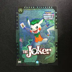 Pokemon Pikachu Heroes & Villains Flash Edition #E42 The Joker Green #2 - Image 1