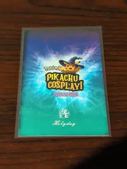 Marvel Zombies (Pikachu) #E14 - Gold Holo Box Hit - Pikachu Cosplay Pokemon - Image 2