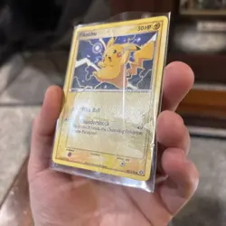 Pokemon TCG 2005 Pikachu EX Emerald 60/106 Regular Moderately Played MP - Image 2