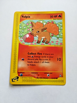 Pokemon TCG Vulpix Aquapolis 116/147 Regular 1st Edition Common - Uncirculated - Image 1