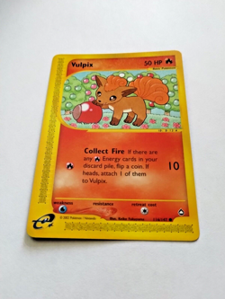Pokemon TCG Vulpix Aquapolis 116/147 Regular 1st Edition Common - Uncirculated - Image 2