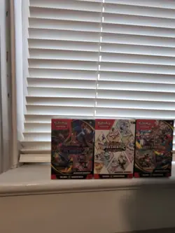Pokemon TCG Booster Bundle Box Set Phantasmal Flames Prismatic Mega Evolution - Image 1