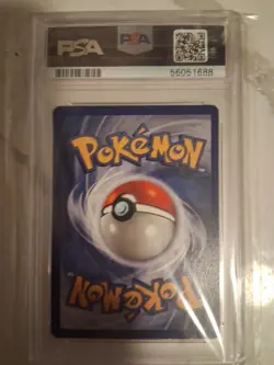 1999 POKEMON BASE SET UNLIMITED #13 POLIWRATH-HOLO PSA 8 - Image 5