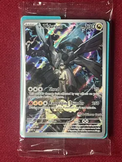 N's Zekrom 031 Ascended Heroes ETB Promo Pokemon Center Stamp SEALED 2026 - Image 1