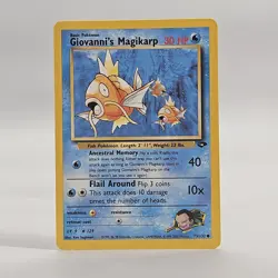 Pokemon TCG Giovannis Magikarp 73 /132 Gym Challenge Vintage 2000 Card NM - Image 1
