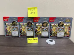 LOT OF 4 - Pokemon TCG Ascended Heroes 2 Pack Blister Komala - In Hand #5 - Image 1