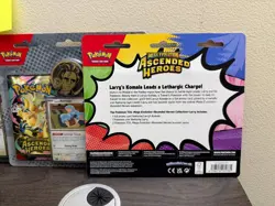 LOT OF 4 - Pokemon TCG Ascended Heroes 2 Pack Blister Komala - In Hand #5 - Image 3