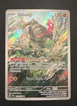 Okidogi 074/064 Shrouded Fable Illustration Rare NM Pokemon TCG - Image 1