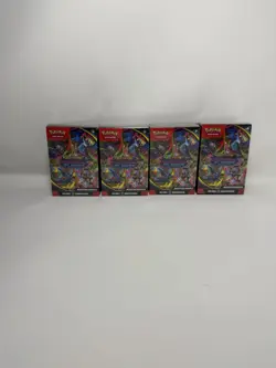Pokemon TCG Mega Evolution Phantasmal Flames Booster Bundle LOT OF 4 - Image 1