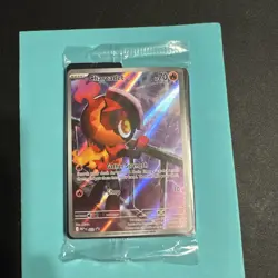 Pokemon TCG Phantasmal Flames ETB Promo Charcadet 022 SEALED - Image 1