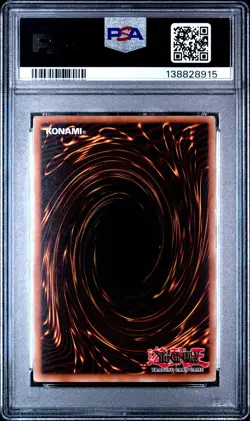 2002 YU-GI-OH! STARTER DECK: KAIBA #001 BLUE-EYES WHITE DRAGON PSA 6 - Image 2
