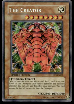 Yu-Gi-Oh TCG Elemental Energy #EEN-ENSE2 The Creator Secret Rare NM - Image 1