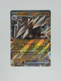 Excadrill EX 046/086 Pokemon TCG Black Bolt Double Rare Card NM Condition - Image 1