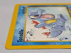 1st Edition TOTODILE First Edition 2000 Neo Genesis Pokemon Card #80/111 - Image 3