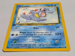 1st Edition TOTODILE First Edition 2000 Neo Genesis Pokemon Card #80/111 - Image 5