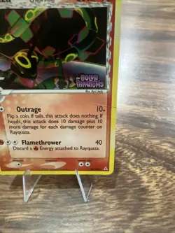 Pokemon TCG Rayquaza Delta Species Holo Card Stamped Holon Phantoms LP - Image 4