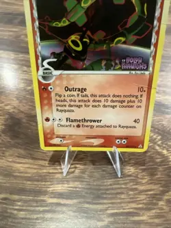 Pokemon TCG Rayquaza Delta Species Holo Card Stamped Holon Phantoms LP - Image 5